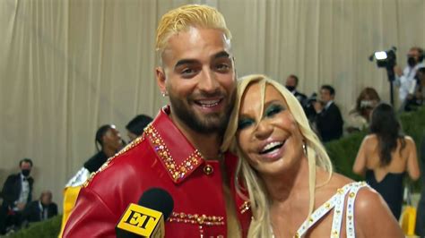 are maluma and donatella versace dating|Donatella Versace .